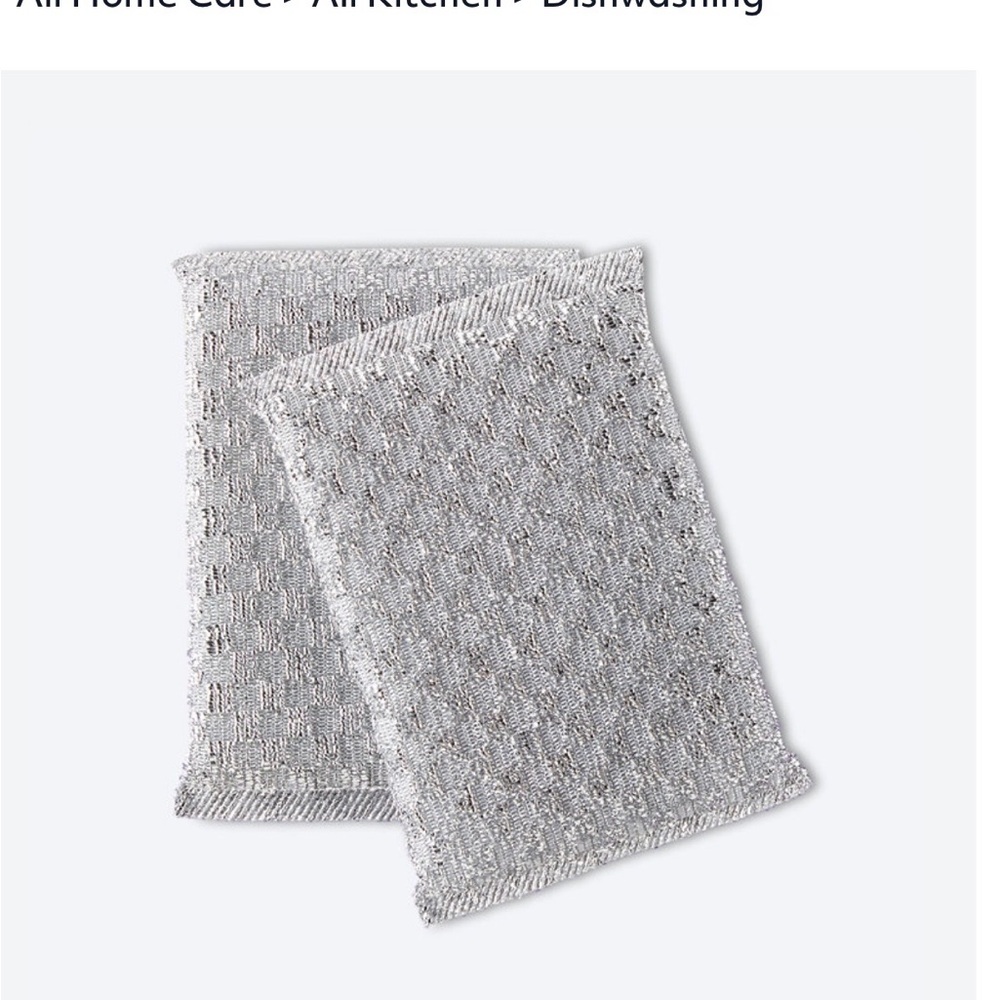 Norwex Silver Kitchen Scrubber Set